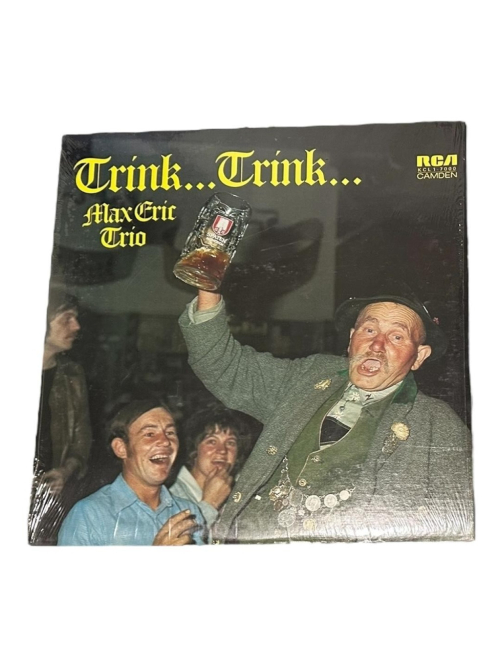 Vintage Max Eric Trio Trink... Trink... 12" Black Vinyl LP 1973 CAM German